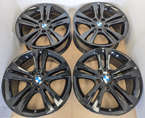 Genuine gloss black bmw - 4x,