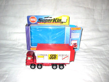 MIB 1976 Matchbox K-24 Scammell Container Truck, Maroon w Crowe Container VG Box