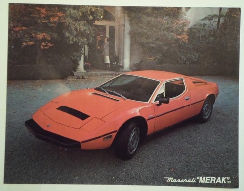 Maserati merak original - maserati,
