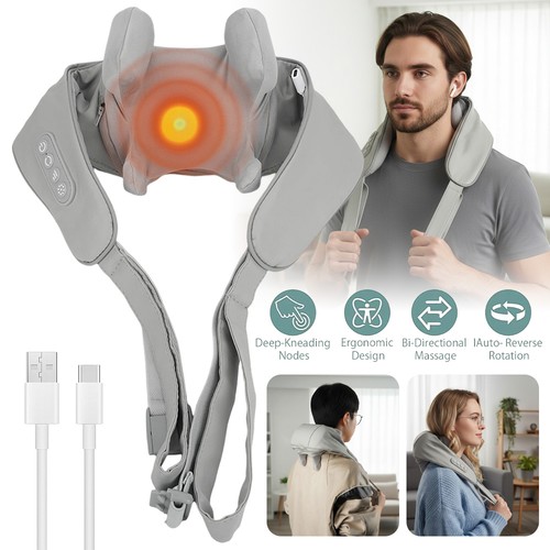 Shiatsu neck massager heated - shiatsu,