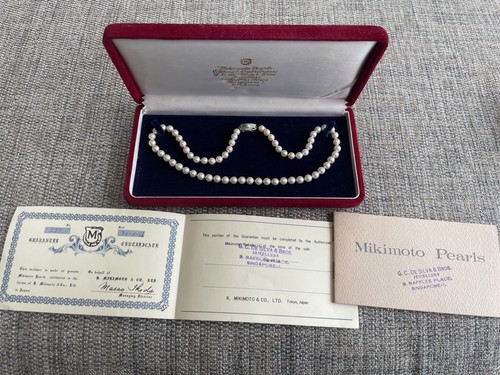 Mikimoto 1960s antique - mikimoto,