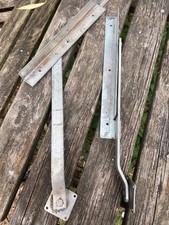 Pair vintage adria caravan