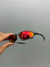 Oakley Penny & Juliet X-Mental Sunglasses Gray Frame/Ruby Lens