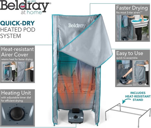 Beldray heated pod drying - heated,