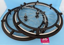 Lomax Self Propelled Wheelchair Rear Wheels inc Cushioned Push Assist Spuds