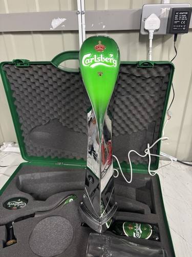 Carlsberg beer pump - carlsberg, box
