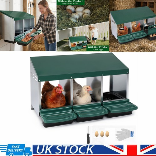 Holes chicken nesting boxes - 3,