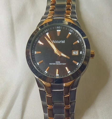 Accurist mb861br stainless - accurist,