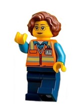 LEGO CITY: School Bus Driver Minifigure (cty1396)