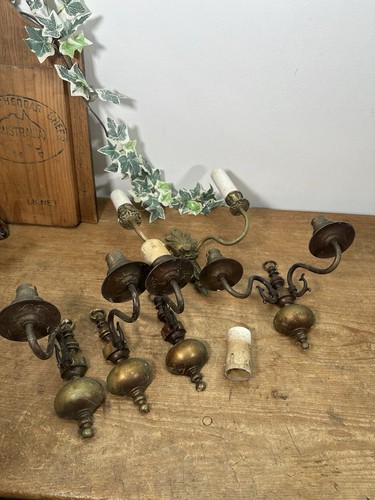 Job lot vintage wall - job, lights