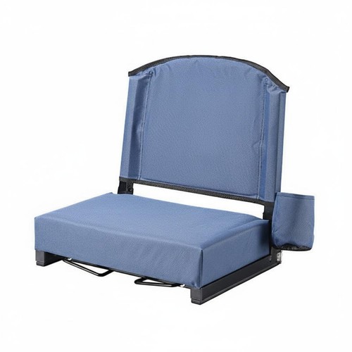 Folding stadium seat - folding, back