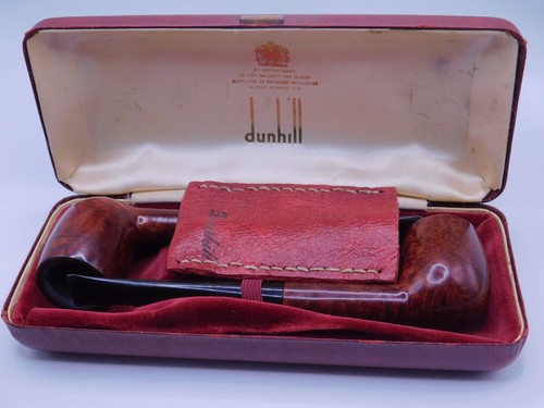 Dunhill cased pair bruyere - dunhill,