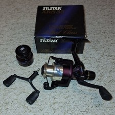 SilStar XRS 35 rear drag Spinning coarse Fishing Reel Small Size Brand New