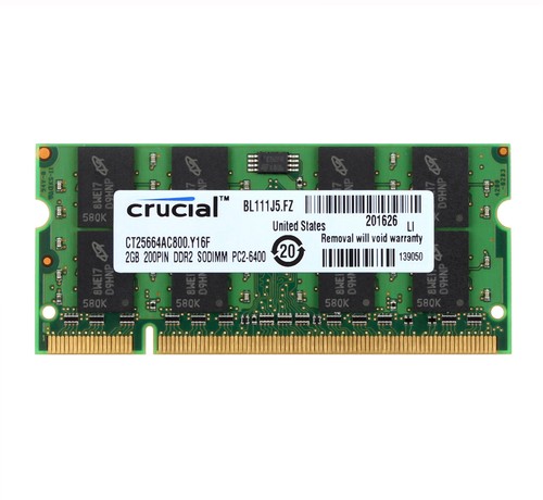 2gb crucial pc2 6400s - 2gb,