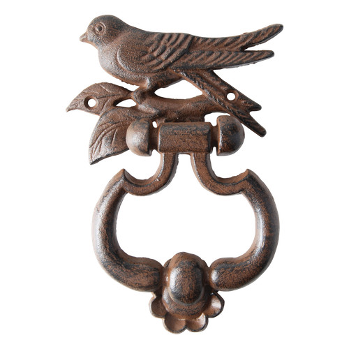 Front door knocker - knocker, brown
