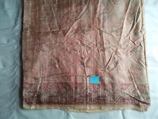 Silk offcut from genuine vintage Indian sari, sold by the yard