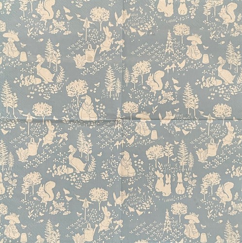 Blue peter rabbit paper - 2,