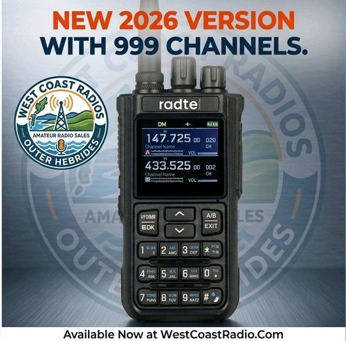 Pre programed radtel 900 - pre,