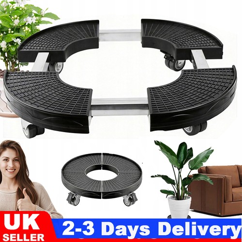 Plant caddy stand wheels - plant, on