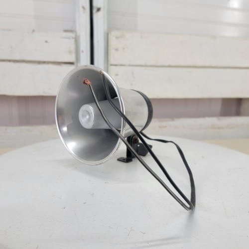 Vintage metal horn speaker - horn,