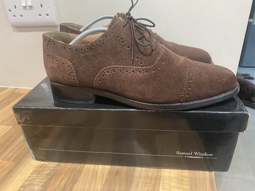 Samuel windsor brown - windsor, suede