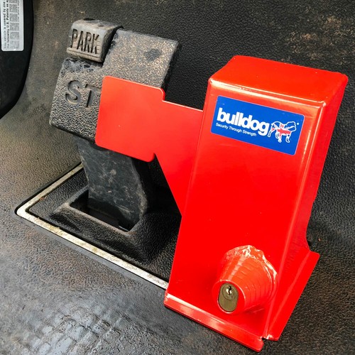 Bulldog golf buggy - pedal, lock