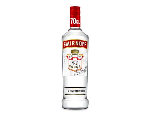 Smirnoff vodka 70cl - no.,
