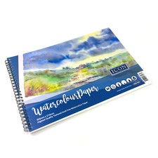 A4 Watercolour Paper Pad 300gsm Watercolour Pad Elite Textured Paper White