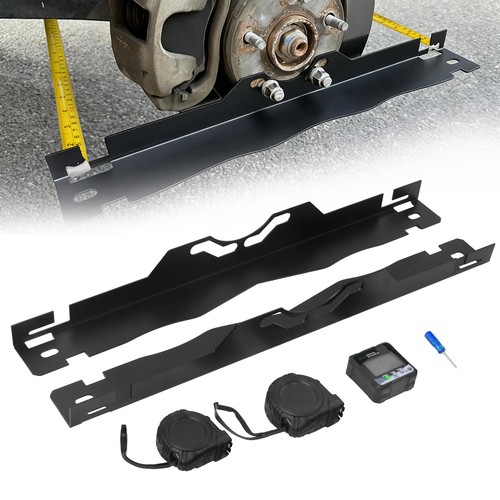 Black wheel alignment tool toe - black,