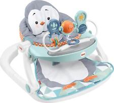 Fisher-Price Sit-Me-Up Floor Seat Portable Baby Chair With Snack Tray & Toys