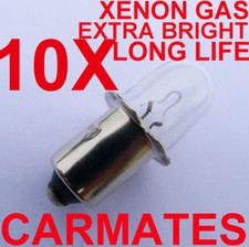 10 worklight Torch Bulb 18V for Hitachi Ryobi Mikita RIDGE BOSCH AEG XENON Gas 