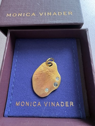 Monica vinader gold - vinader, vermeil