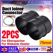 2x 75mm Pipe Ducting Joiner