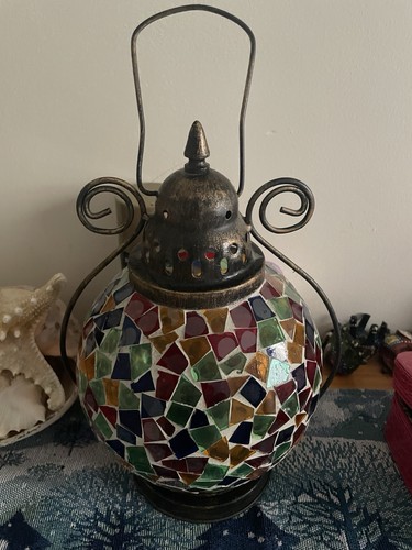 Moroccan style mosaic glass - moroccan,
