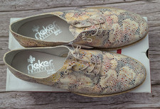Rieker N0400-90 Floral Brogues
