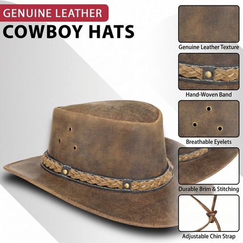 100 real leather cowboy - 100%,