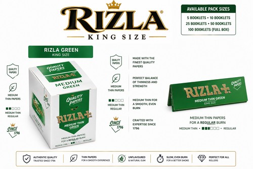 Rizla king regular size - rizla,