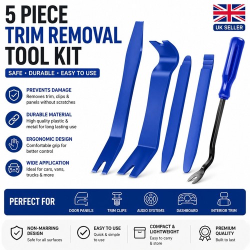 5pcs car trim removal tool - 5pcs,