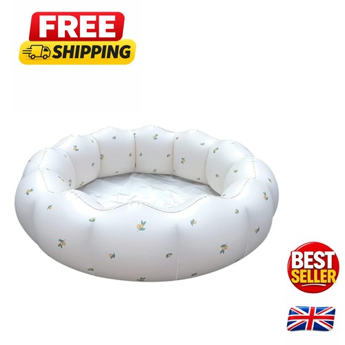 Round inflatable paddling pool - round,