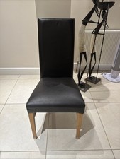 8 Faux Leather Dining Chairs