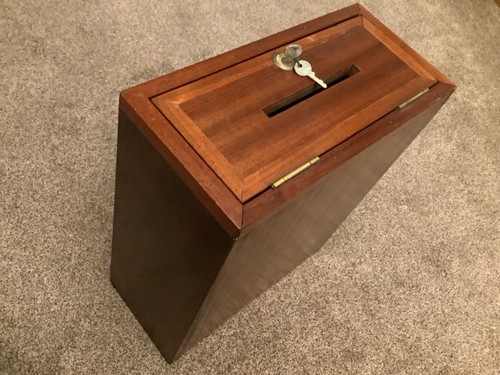 Desk top ballot box - desk,