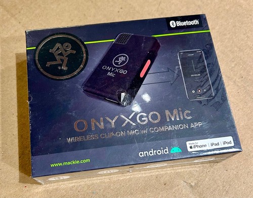 Mackie onyxgo wireless - mackie, clip-on
