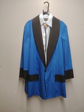 Mens Blue Teddy Boy Drape Suit
