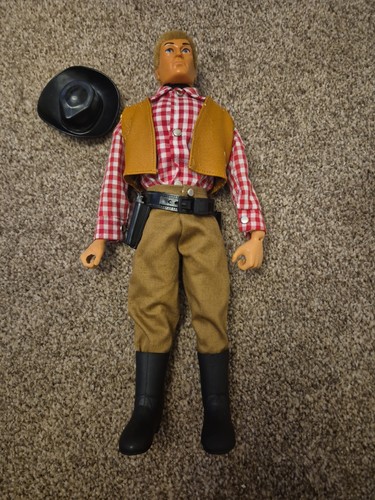 Action man cowboy outfit 40th - action,