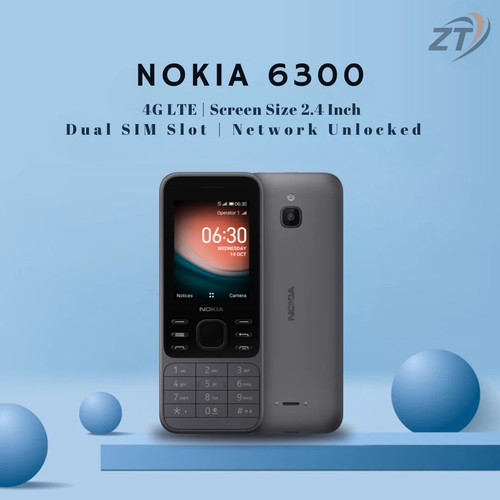 Nokia 6300 unlocked uk - 4g,