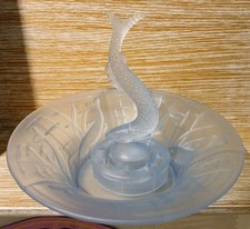 Art Deco Rosice Blue Glass