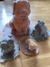 latex moulds Large Dog A Spaniel, Bear,Big Eyed Dog # 4