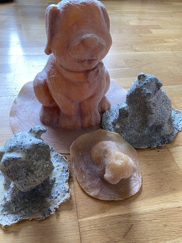 Latex moulds large dog - latex,