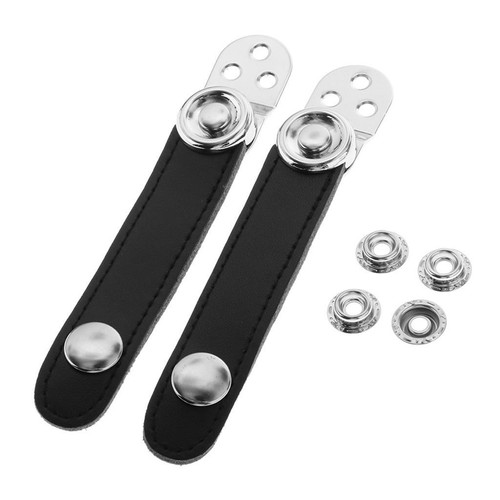 Black accordion bellows straps - accordion,