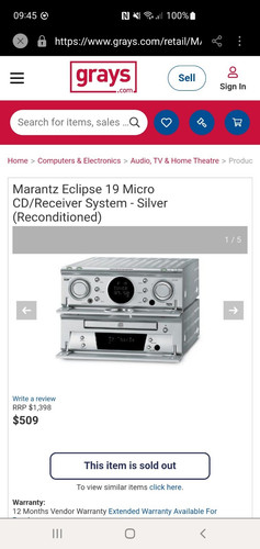 Marantz eclipse receiver - eclipse,